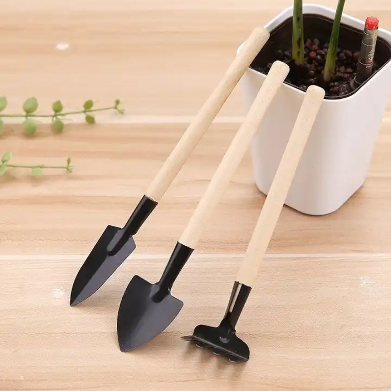 Soil Scoop Tool - 3 adet Mini Bahçe Küreği, Kazma,