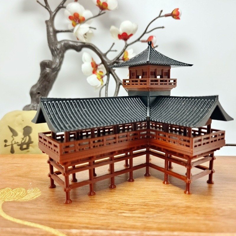 Japan Bonsai Garden - 3D Baskı Zen Bahçesi Akvaryum Bonsai