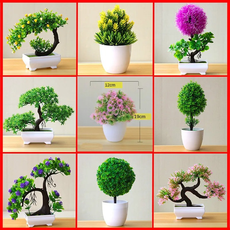Bonsai Garden Kit - Yapay Küçük Ağaç Saksı Bitkisi Sahte
