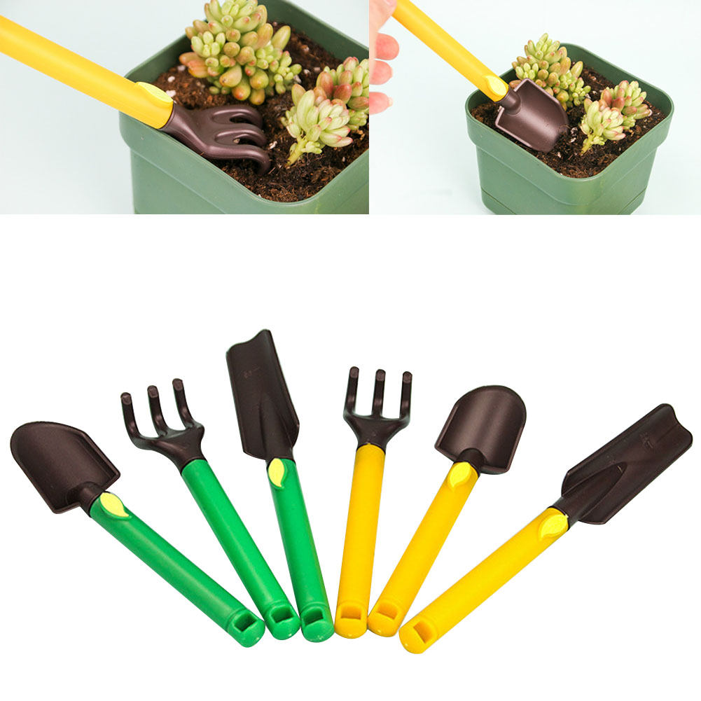 Soil Scoop Tool - 3 adet Çocuk Bahçe Aletleri Seti
