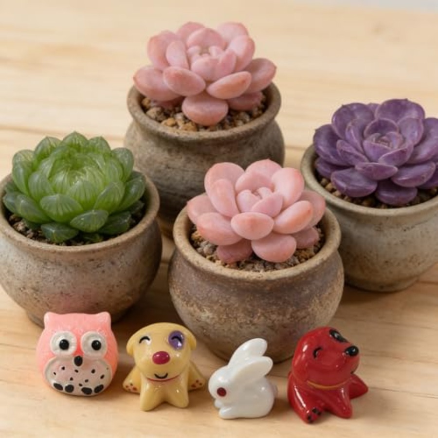 74 Parça Mini Hayvanlar Minyat - Japan Bonsai Garden incelemesi ve fiyatı