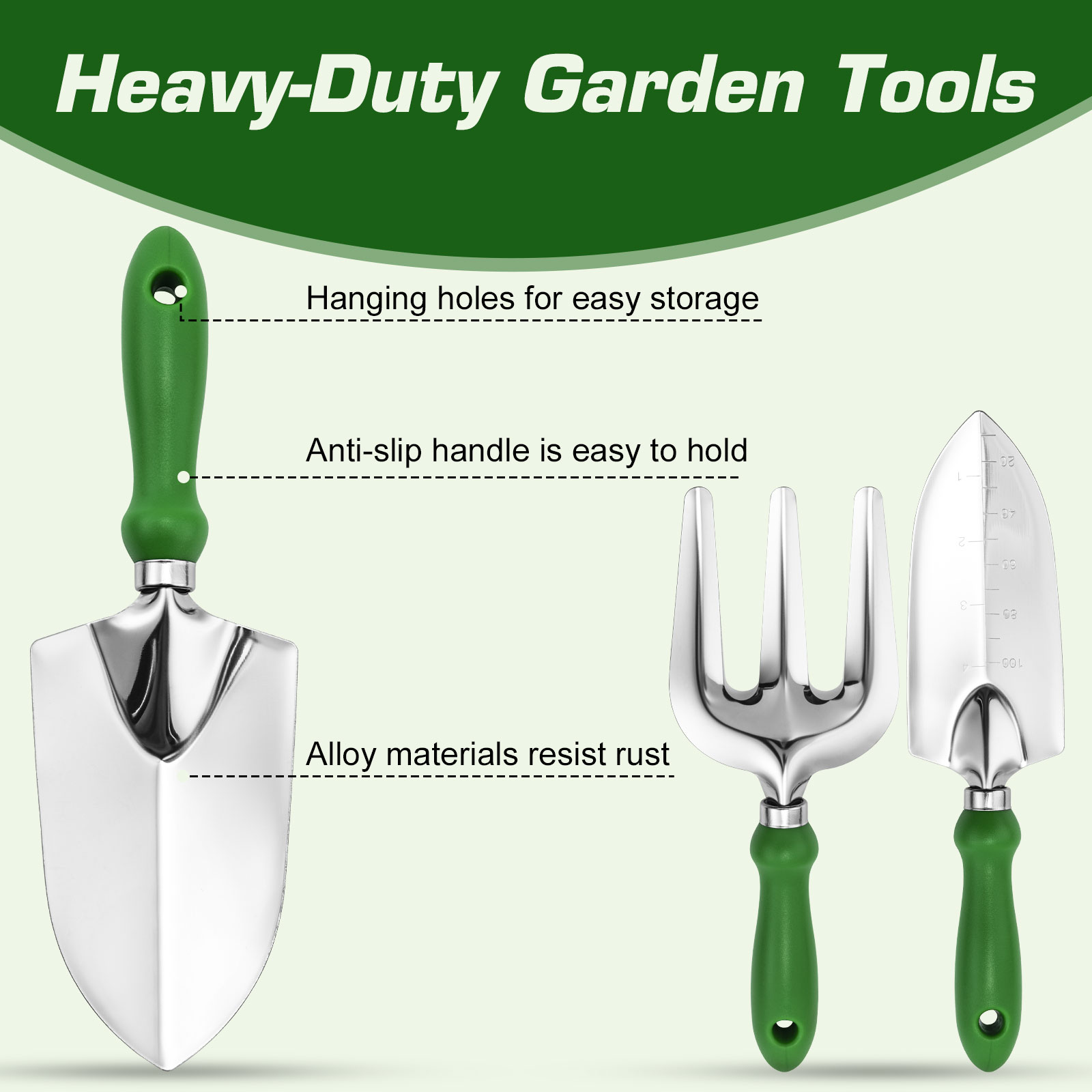 Goture Bahçe Aletleri Seti, Ba - Soil Scoop Tool incelemesi ve fiyatı