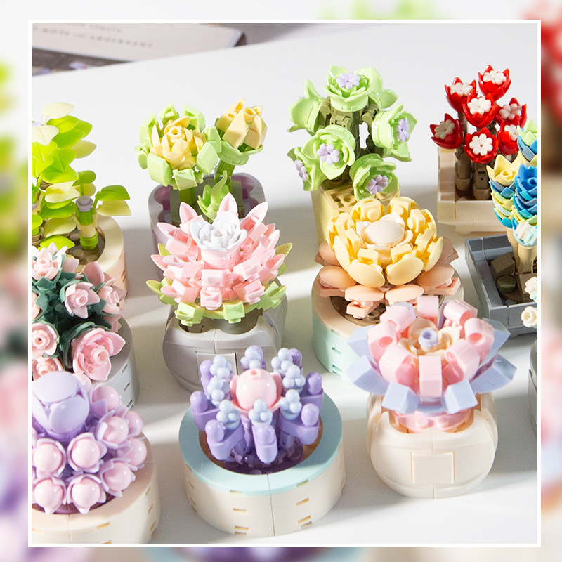 DIY MOC saksı bitkileri Cactus - Bonsai Garden Experts incelemesi ve fiyatı