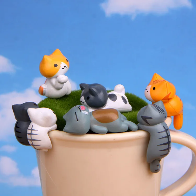 6 adet/takım karikatür şanslı  - Japan Bonsai Garden incelemesi ve fiyatı